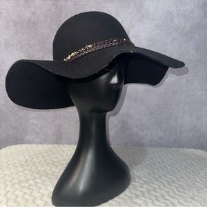 Vintage Scala Pronto Black Wool Hat